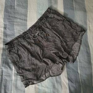 Soft pinstripe loose fitting shorts-sz XL